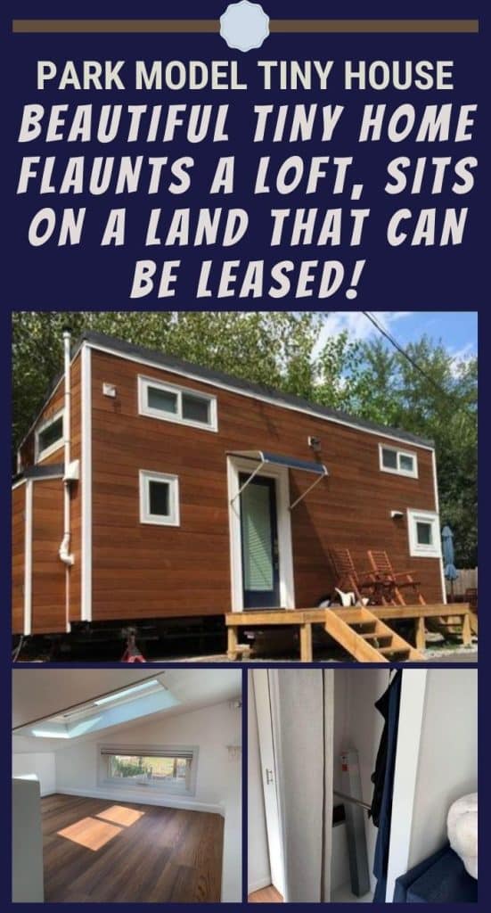 Beautiful Tiny Home Flaunts a Loft, Sits on a Land That Can Be Leased! PIN (2)
