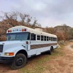 Featured Img of 31' Budget Offgrid Home Is a Fully Converted 1997 Bluebird Bus!