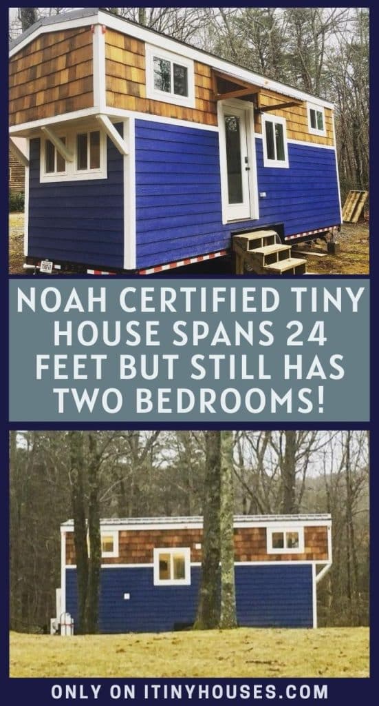 Noah Certified Tiny House Spans 24 Feet but Still Has Two Bedrooms! PIN (1)