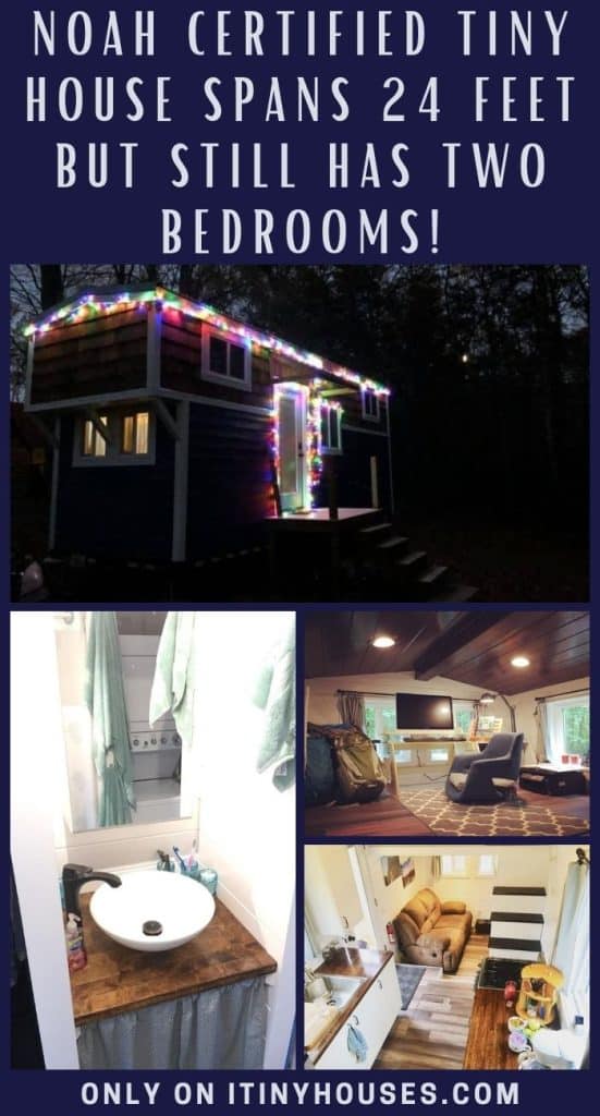 Noah Certified Tiny House Spans 24 Feet but Still Has Two Bedrooms! PIN (2)