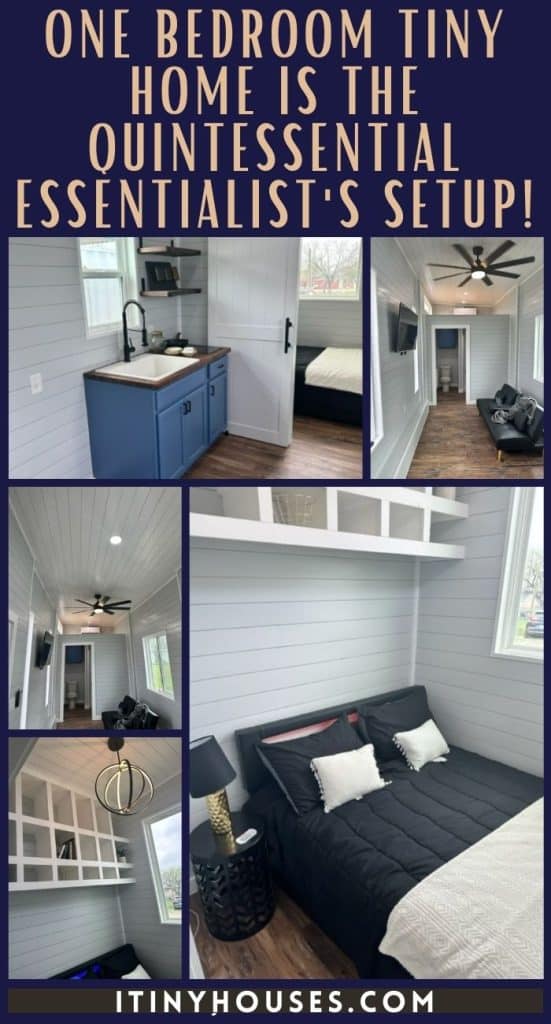 One Bedroom Tiny Home Is the Quintessential Essentialist's Setup! PIN (1)