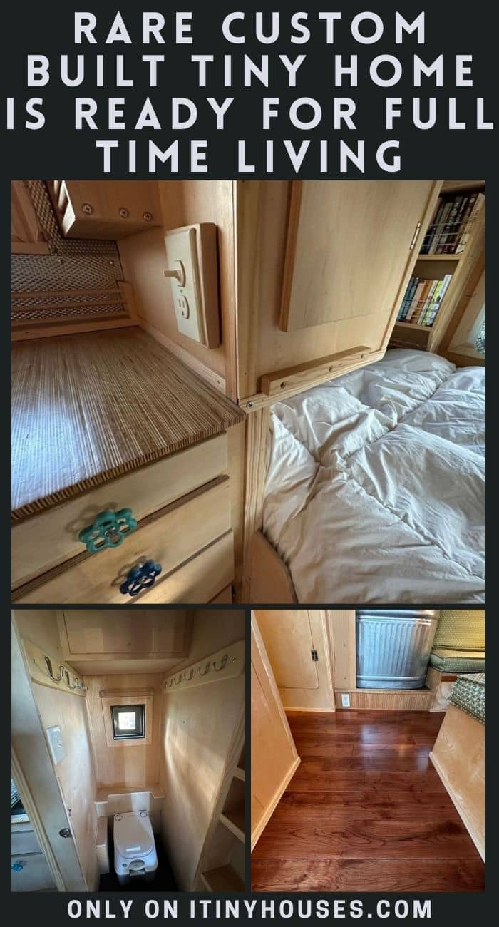 Rare Custom Built Tiny Home Is Ready For Full Time Living - Tiny Houses
