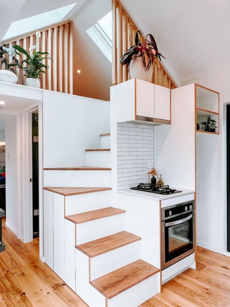2 Bedroom Tiny House Has Stunning Interiors + Appliances - Tiny Houses