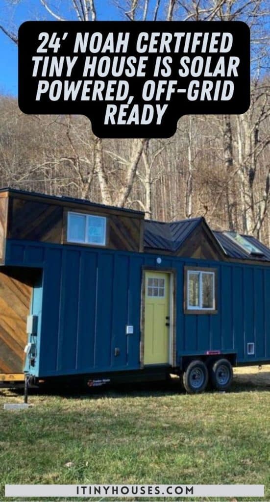24' NOAH Certified Tiny House is Solar Powered, Off-Grid Ready PIN (1)