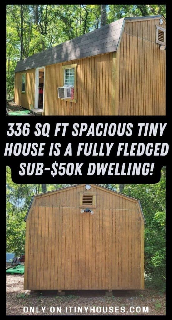 336 sq ft Spacious Tiny House is a Fully Fledged Sub-$50K Dwelling! PIN (2)