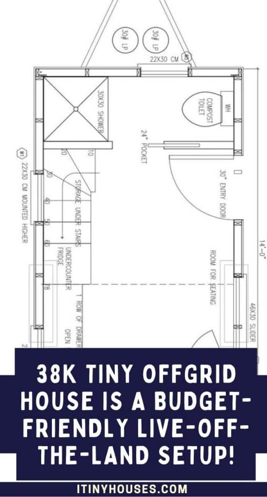 38k Tiny Offgrid House Is a Budget-friendly Live-off-the-land Setup! PIN (3)