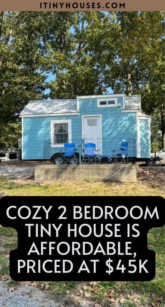 Cozy 2 Bedroom Tiny House is Affordable, Priced at $45k PIN (2)
