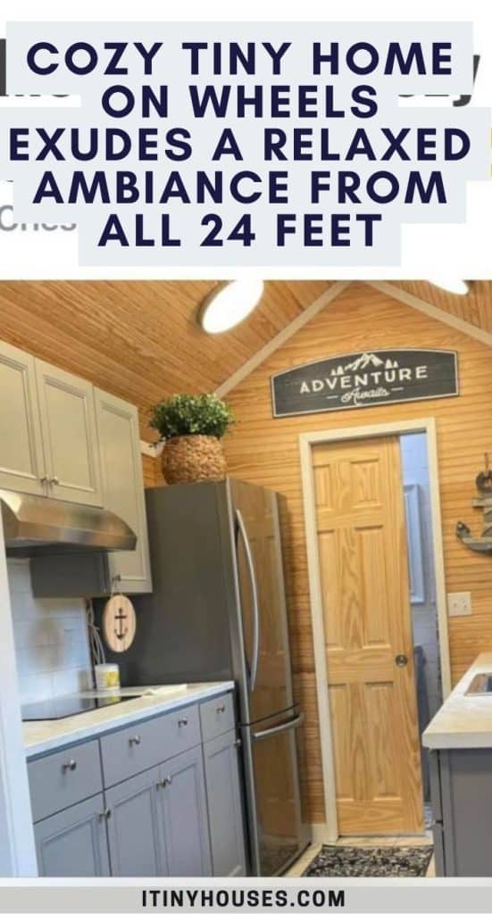 Cozy Tiny Home On Wheels Exudes a Relaxed Ambiance from all 24 Feet PIN (3)