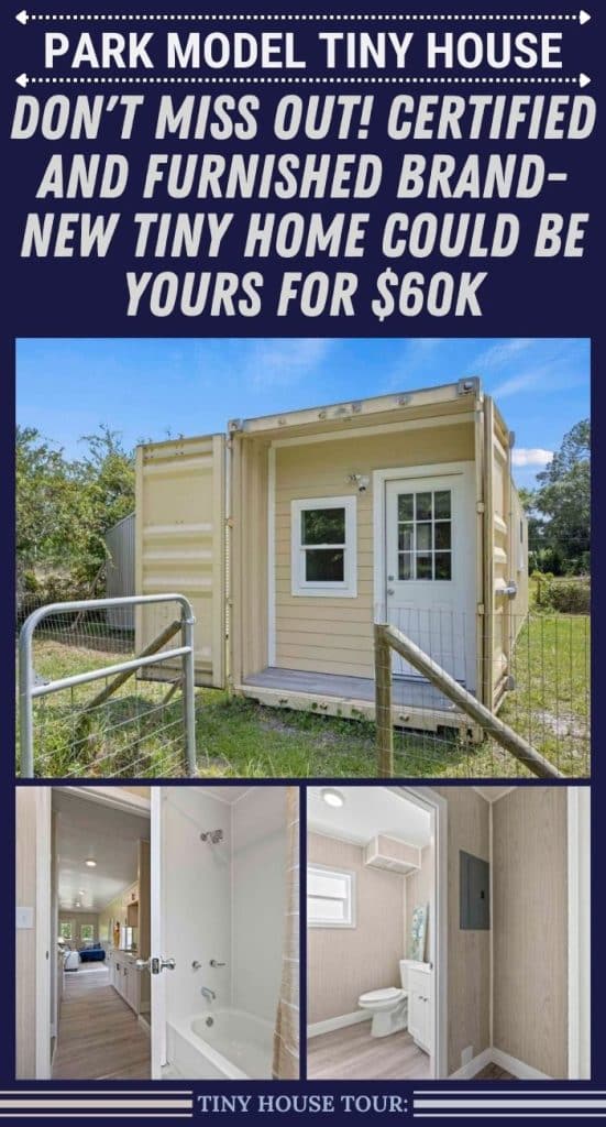 Don't Miss Out! Certified and Furnished Brand-new Tiny Home Could Be Yours for $60K PIN (1)