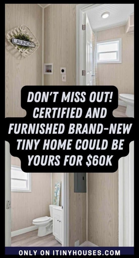 Don't Miss Out! Certified and Furnished Brand-new Tiny Home Could Be Yours for $60K PIN (2)