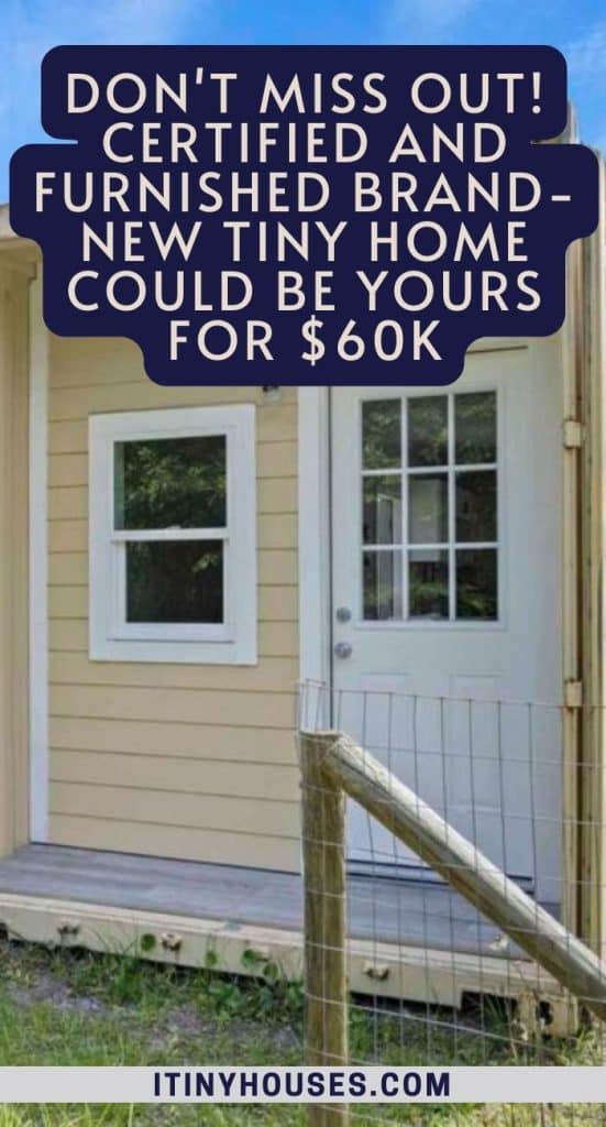 Don't Miss Out! Certified and Furnished Brand-new Tiny Home Could Be Yours for $60K PIN (3)