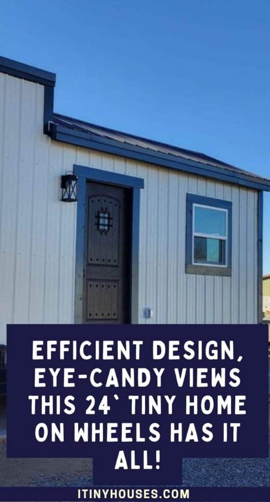 Efficient Design, Eye-candy Views This 24' Tiny Home on Wheels Has It All! PIN (3)