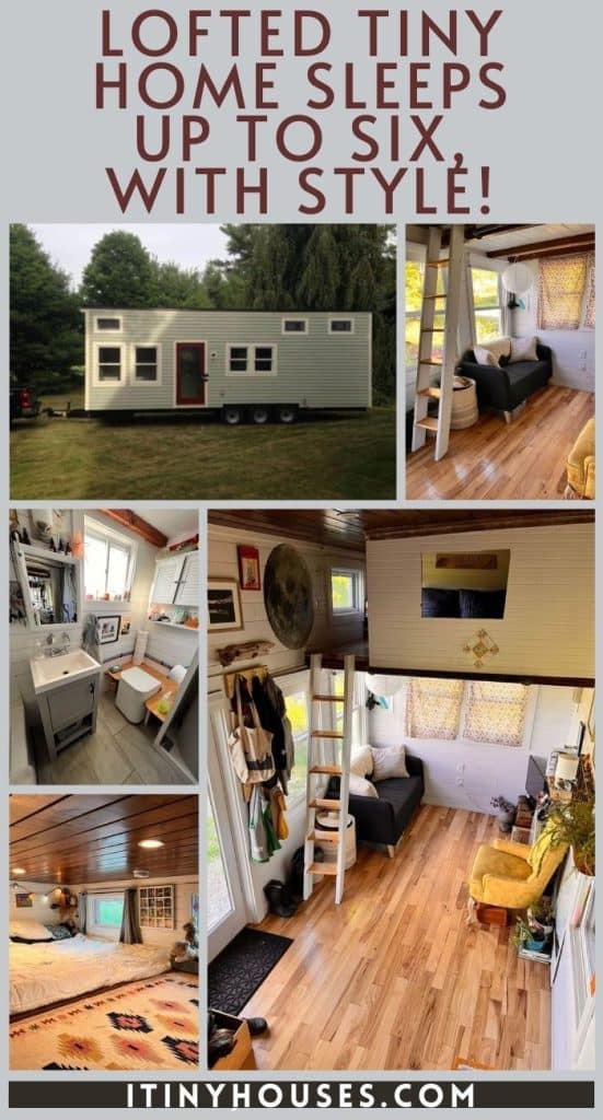Lofted Tiny Home Sleeps up to Six, With Style! PIN (1)