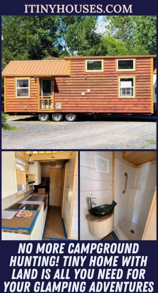 No More Campground Hunting! Tiny Home With Land Is All You Need for Your Glamping Adventures PIN (2)