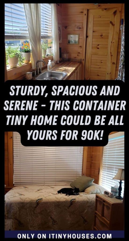 Sturdy, Spacious and Serene - This Container Tiny Home Could Be All Yours for 90K! PIN (2)