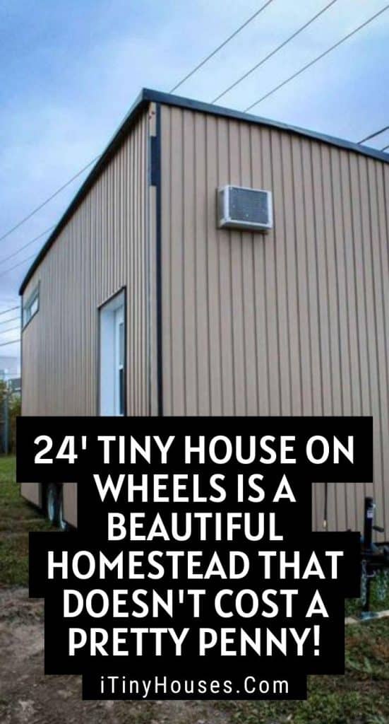 24' Tiny House on Wheels Is a Beautiful Homestead That Doesn't Cost a Pretty Penny! PIN (2)