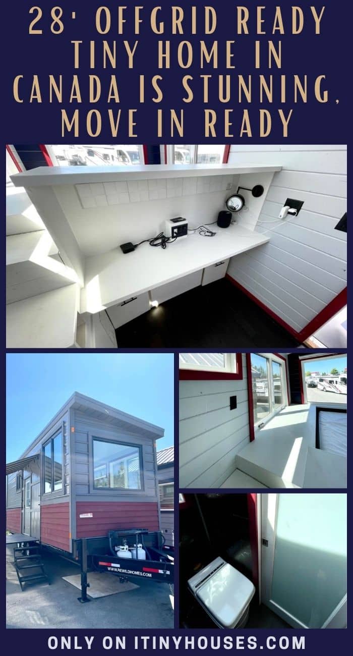 Photo inspiration: Visual Reference: 28 Off Grid Ready Tiny Home In Canada Is Stunning
