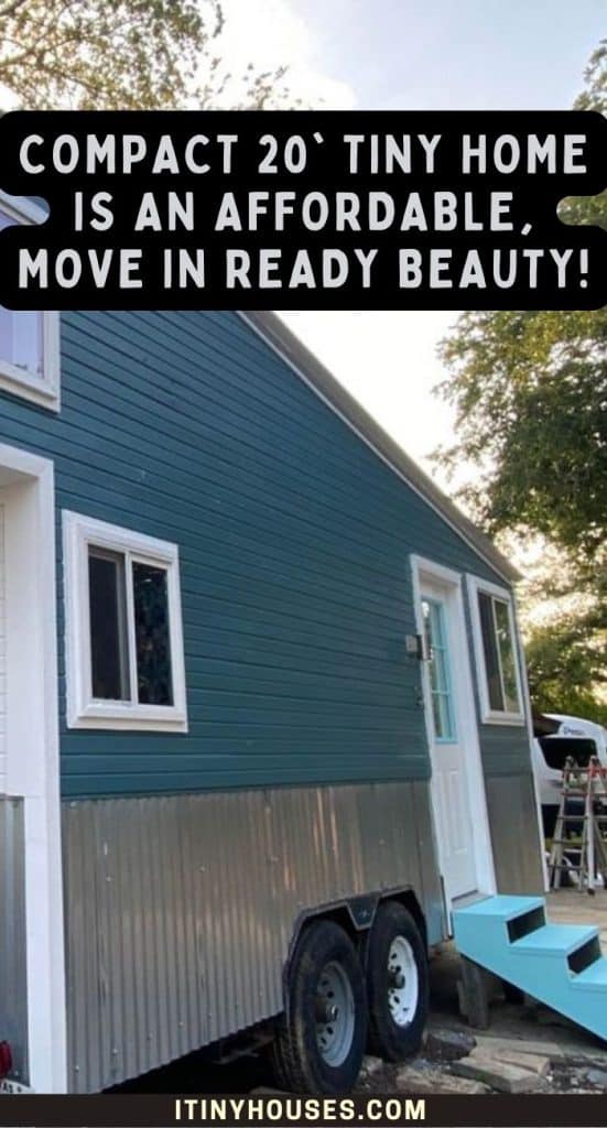 Compact 20' Tiny Home is an Affordable, Move In Ready Beauty! PIN (2)
