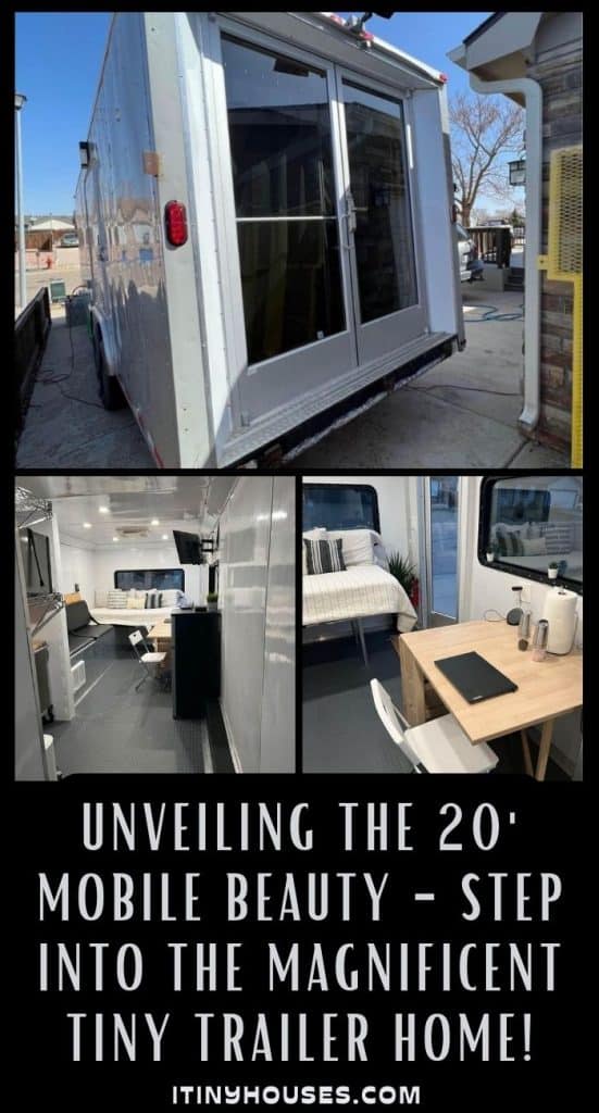 Unveiling the 20' Mobile Beauty - Step Into the Magnificent Tiny Trailer Home! PIN (3)