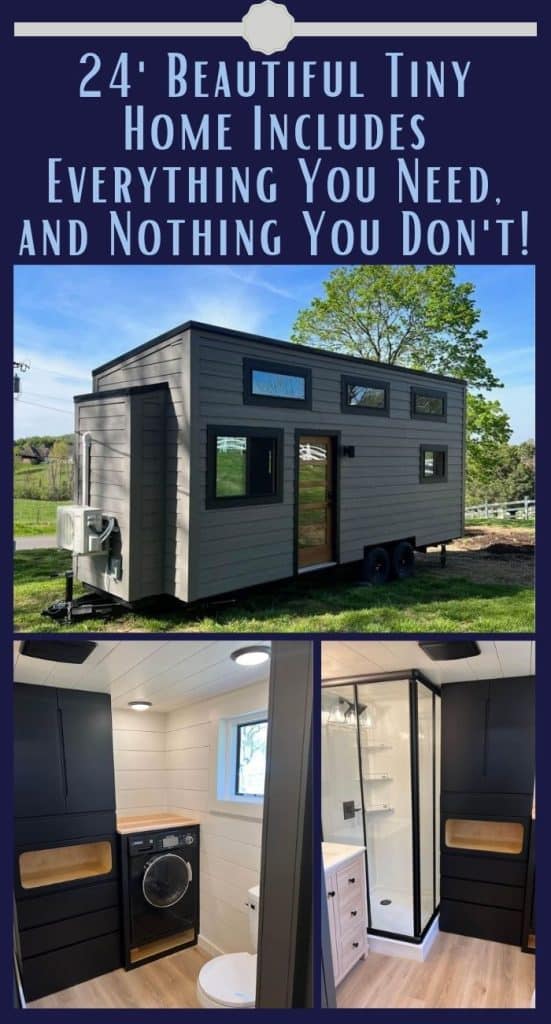 24' Beautiful Tiny Home Includes Everything You Need, and Nothing You Don't! PIN (2)