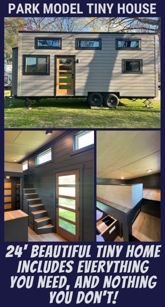 24' Beautiful Tiny Home Includes Everything You Need, and Nothing You Don't! PIN (3)