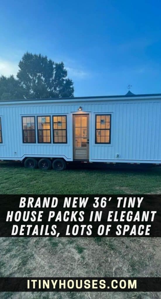 Brand New 36' Tiny House Packs in Elegant Details, Lots of Space PIN (3)