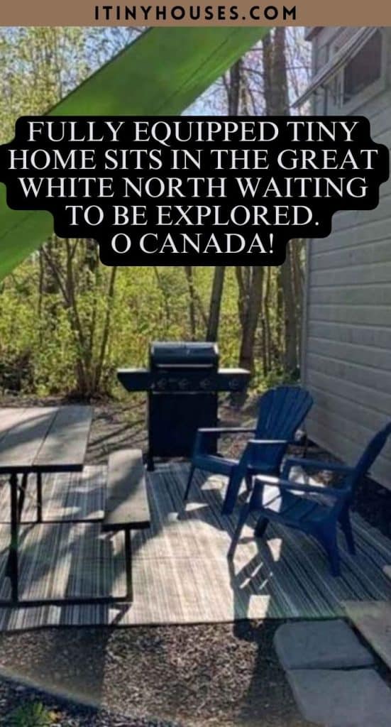Fully Equipped Tiny Home Sits in the Great White North Waiting to Be Explored. O Canada! PIN (2)