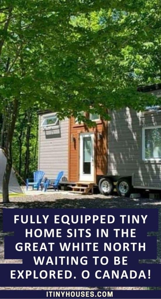 Fully Equipped Tiny Home Sits in the Great White North Waiting to Be Explored. O Canada! PIN (3)