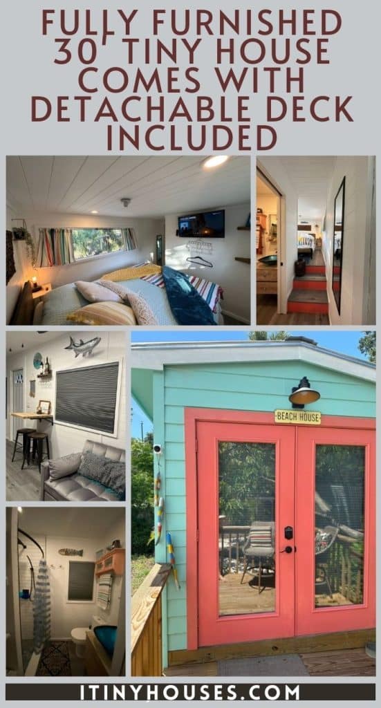 Fully Furnished 30' Tiny House Comes with Detachable Deck Included PIN (1)