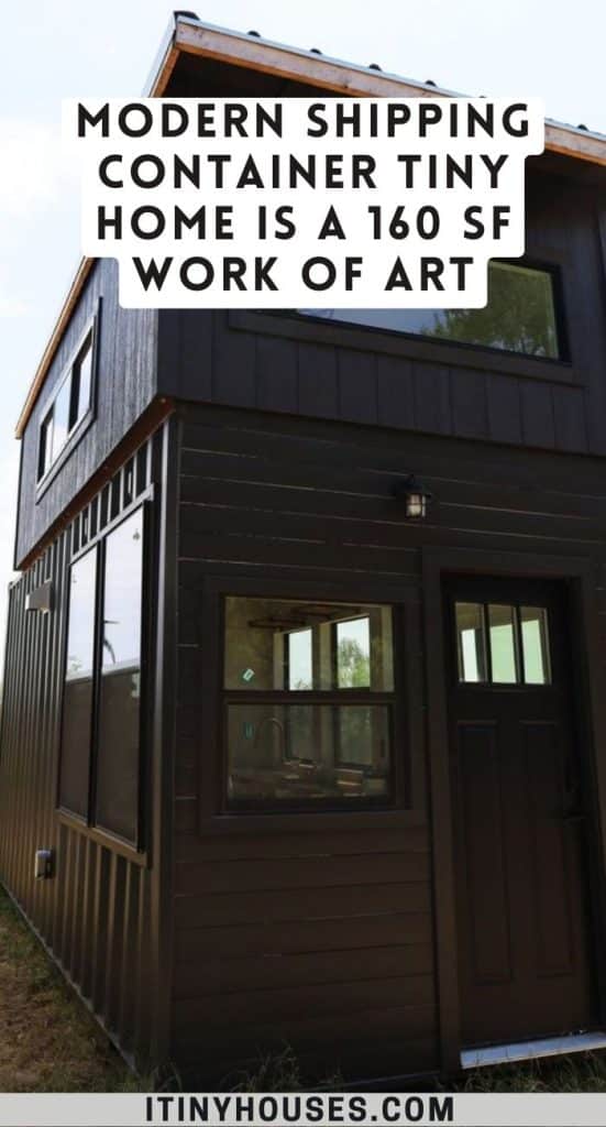 Modern Shipping Container Tiny Home is a 160 sf Work of Art PIN (1)
