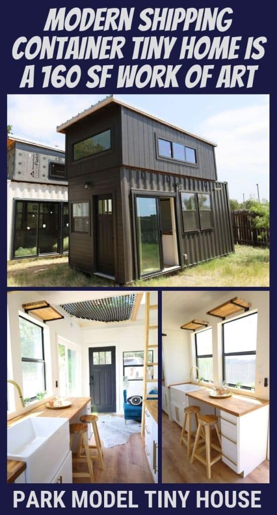 Modern Shipping Container Tiny Home is a 160 sf Work of Art PIN (3)