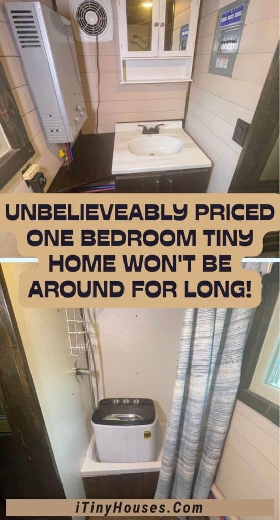 Unbelieveably Priced One Bedroom Tiny Home Won't Be Around for Long! PIN_ (1)