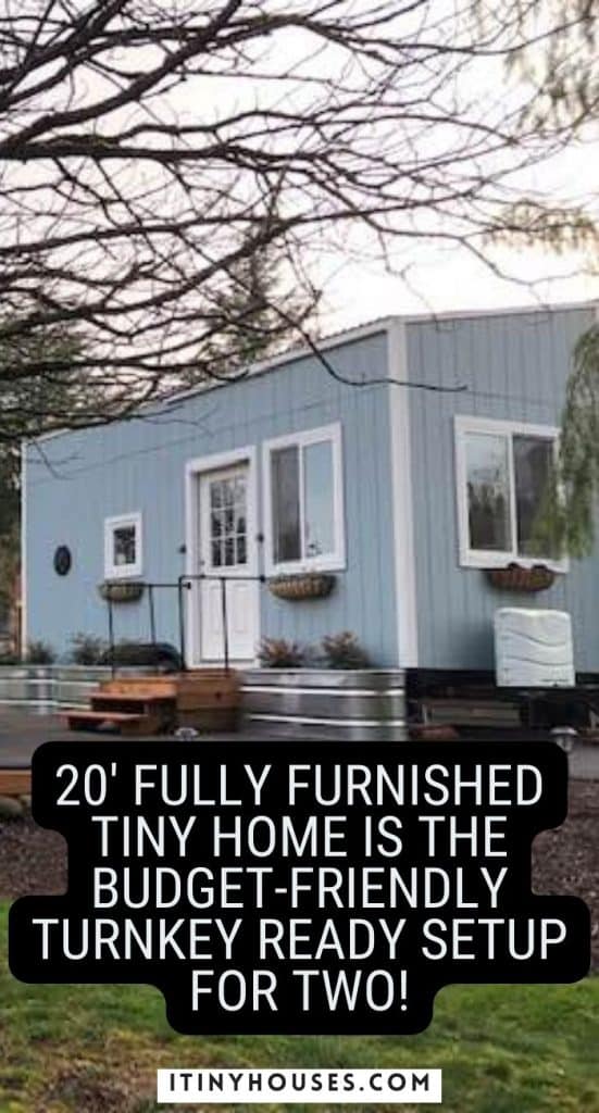 20' Fully Furnished Tiny Home Is the Budget-friendly Turnkey Ready Setup for Two! PIN (3)