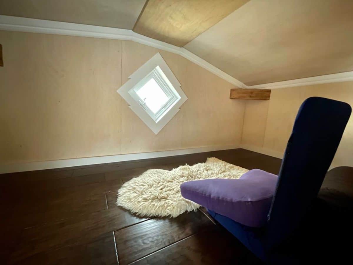 another loft is small and can be an additional place of sleep