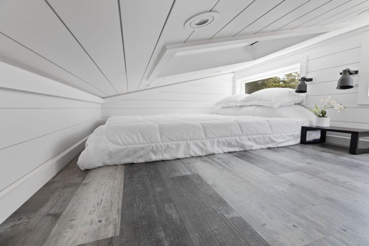 Loft bedroom is very spacious with ample space