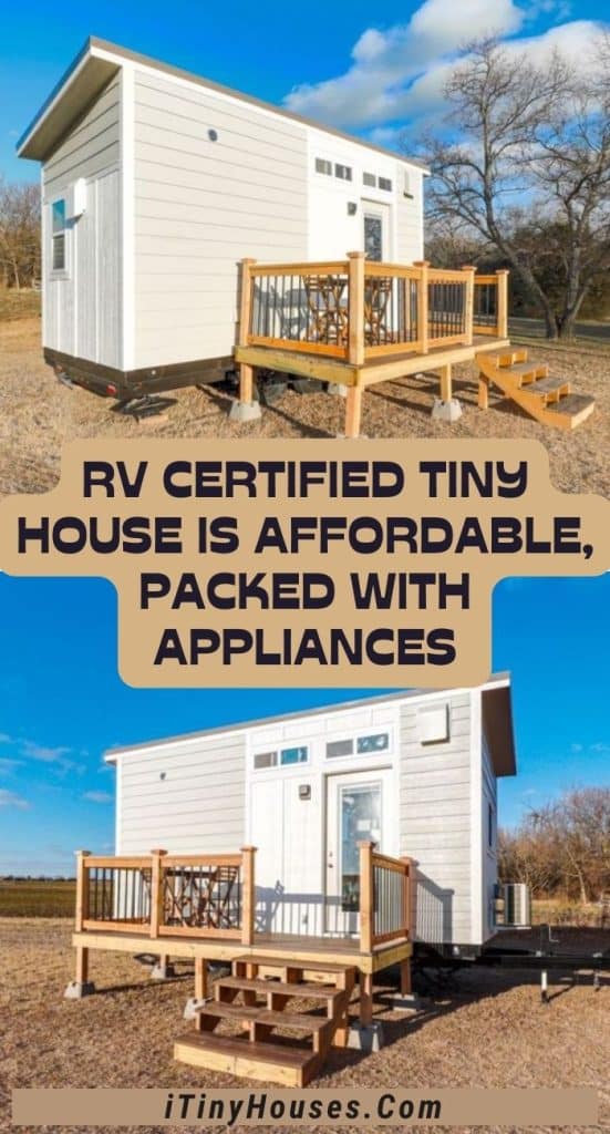 RV Certified Tiny House is Affordable, Packed with Appliances PIN (1)
