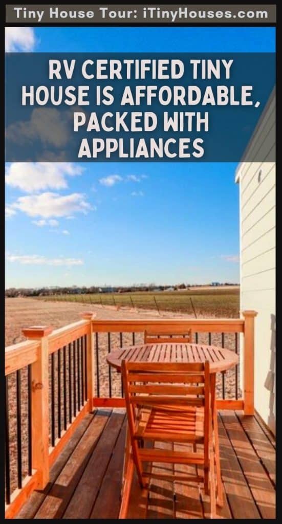RV Certified Tiny House is Affordable, Packed with Appliances PIN (3)