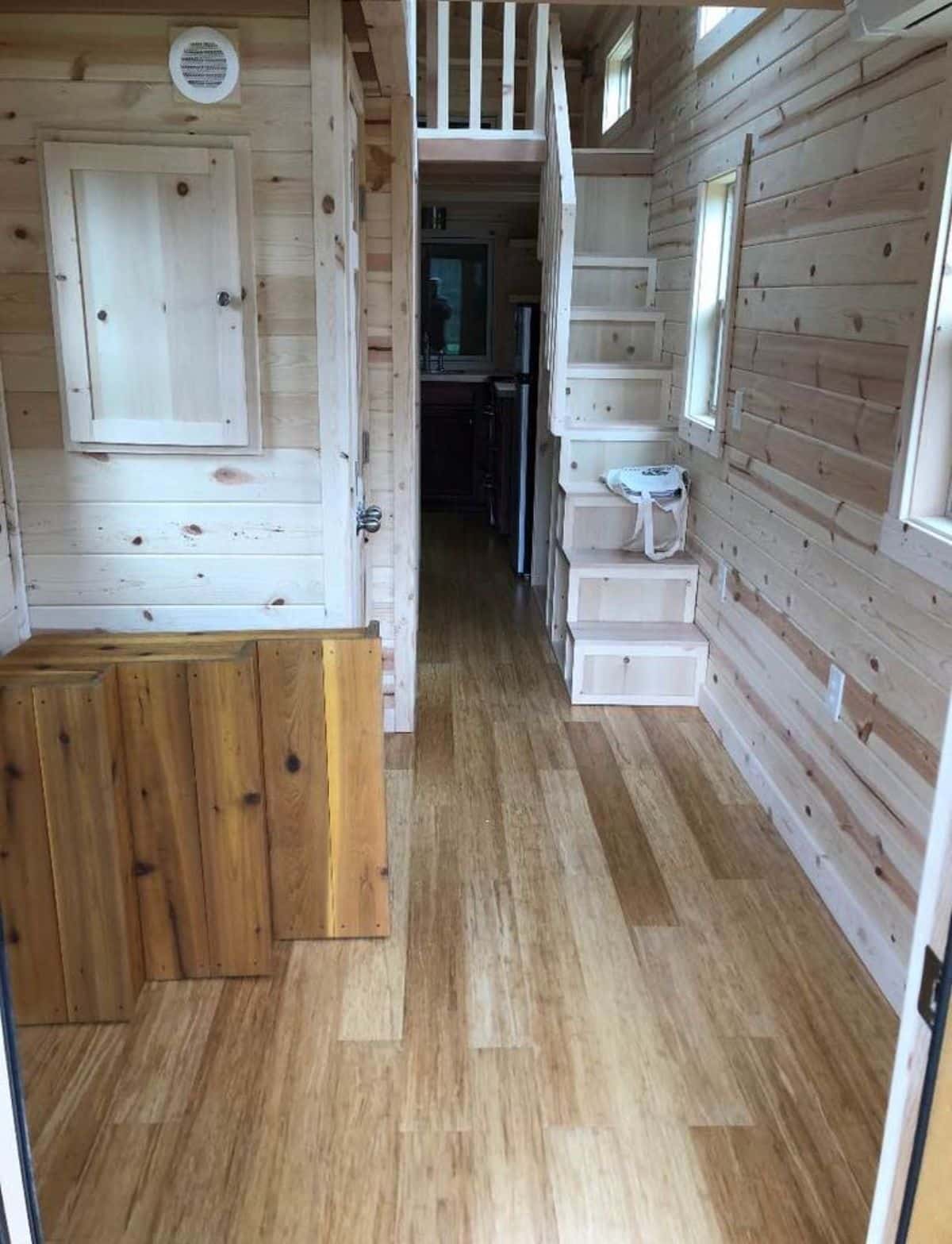 tiny house in Acony Bell from inside