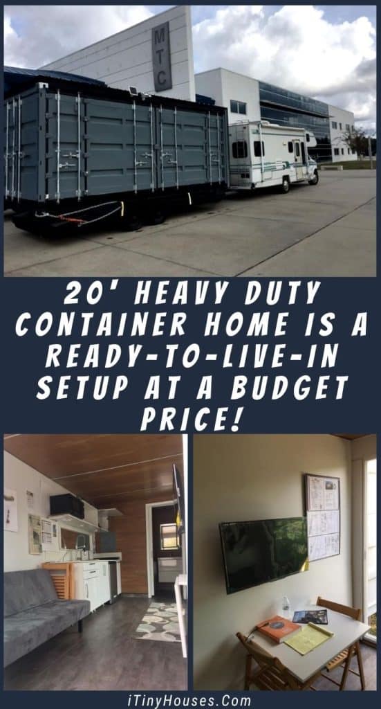 20' Heavy Duty Container Home Is a Ready-to-live-in Setup at a Budget Price! PIN (1)