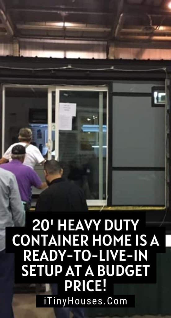 20' Heavy Duty Container Home Is a Ready-to-live-in Setup at a Budget Price! PIN (2)