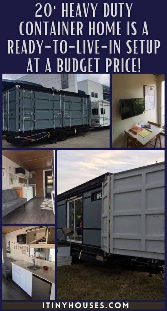 20' Heavy Duty Container Home Is a Ready-to-live-in Setup at a Budget Price! PIN (3)