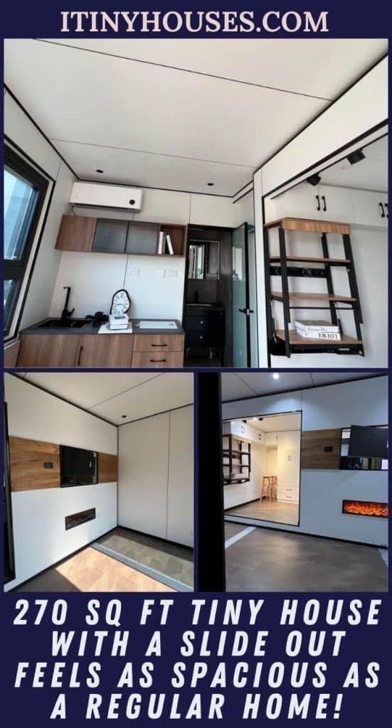 270 Sq Ft Tiny House With A Slide Out Feels As Spacious As a Regular Home! PIN (2)