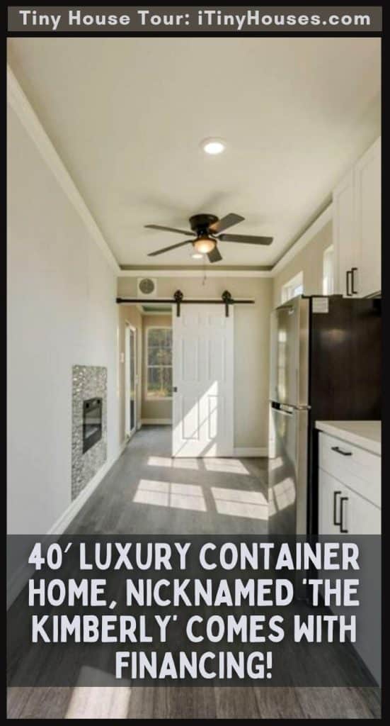 40′ Luxury Container Home, Nicknamed ‘The Kimberly’ Comes With Financing! PIN (3)