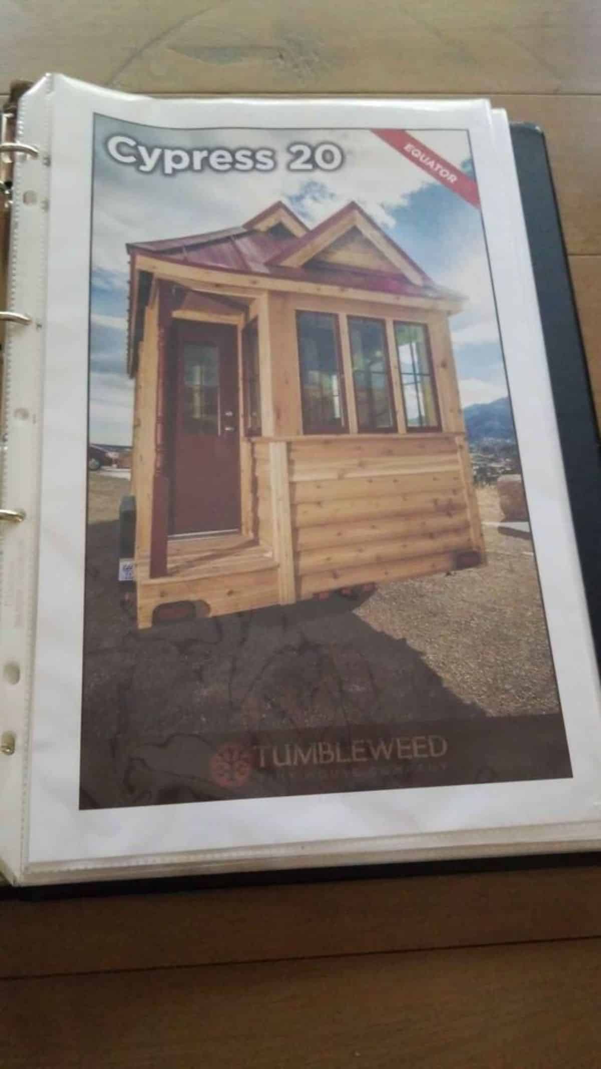 Tumbleweed tiny house image