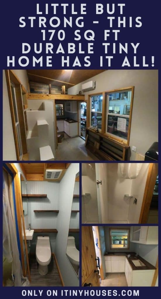 Little but Strong - This 170 Sq Ft Durable Tiny Home Has It All! PIN (2)