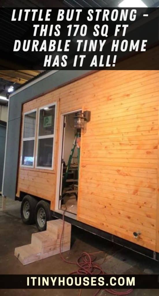 Little but Strong - This 170 Sq Ft Durable Tiny Home Has It All! PIN (3)