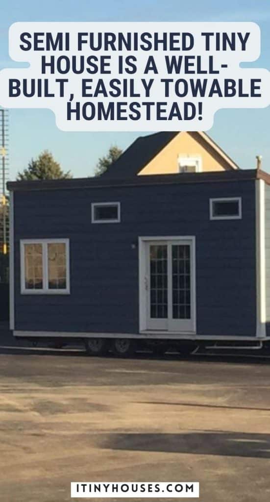 Semi Furnished Tiny House Is a Well-built, Easily Towable Homestead! PIN (3)