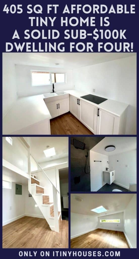 405 Sq Ft Affordable Tiny Home Is a Solid Sub-$100K Dwelling for Four! PIN (2)