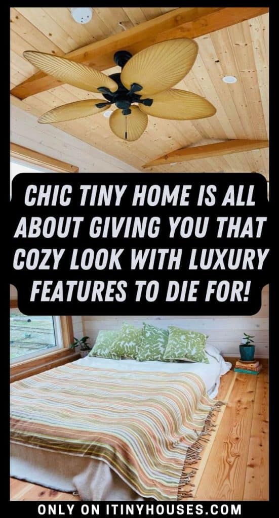 Chic Tiny Home Is All About Giving You That Cozy Look With Luxury Features to Die For! PIN (1)