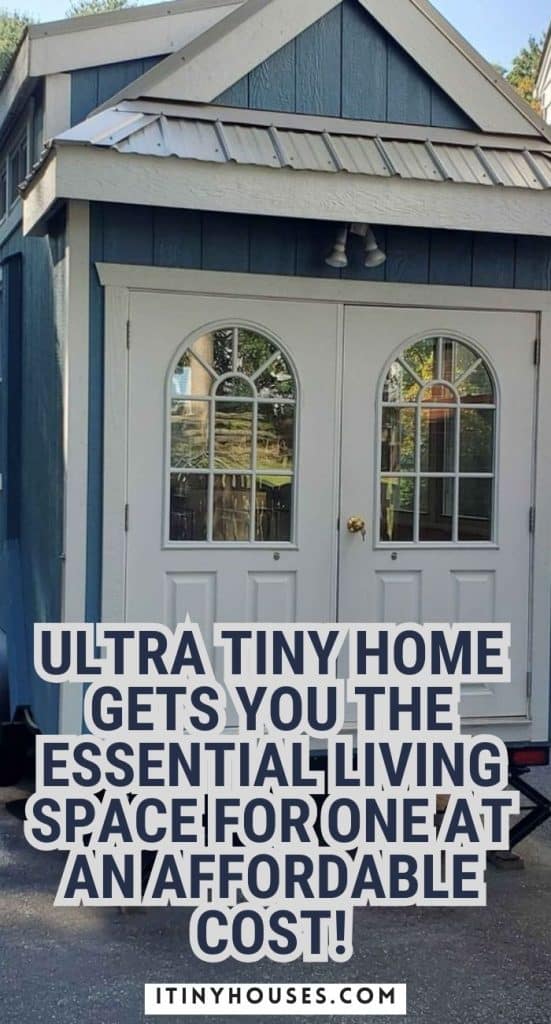 Ultra Tiny Home Gets You the Essential Living Space for One at an Affordable Cost! PIN (3)